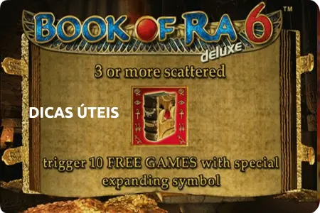 Dicas úteis para jogar Book of Ra Deluxe 6