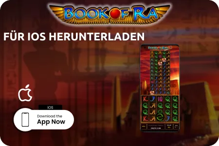 Download der Book of Ra App auf iOS