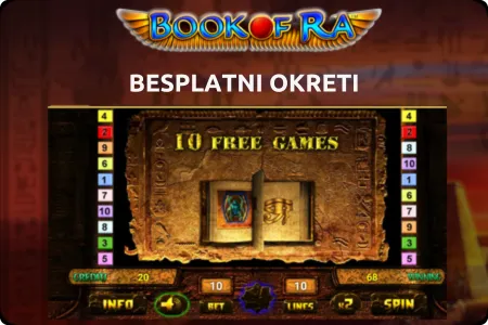 Maksimiziranje besplatnih okretaja book of ra