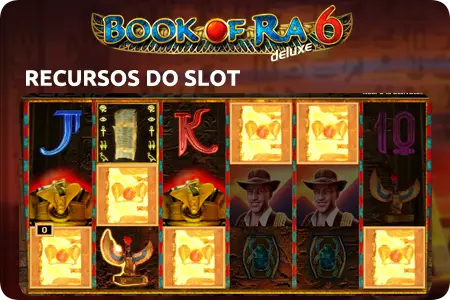 Recursos especiais do Book of Ra Deluxe 6