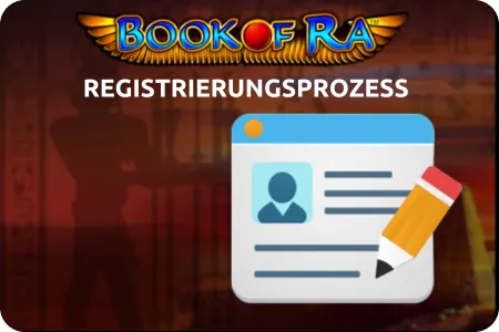 Schritt-für-Schritt Registrierungsprozess book of ra