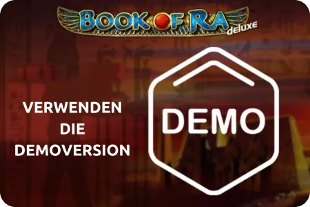 verwenden die demoversion book of ra