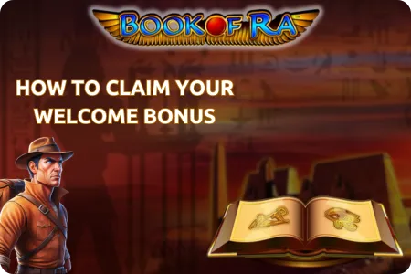 How to Claim Welcome Bonus Book of Ra UK