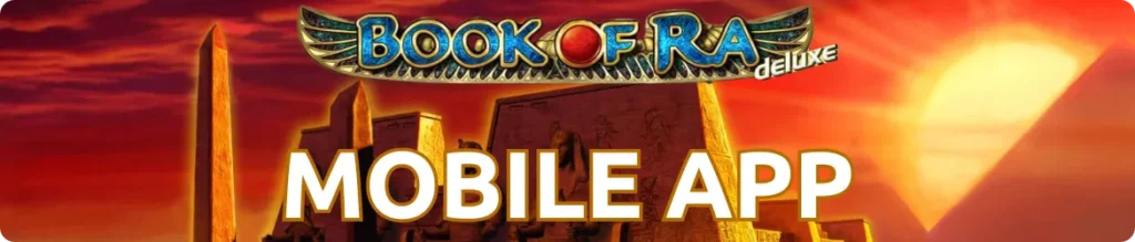 Mobile App Book of Ra UK Deluxe 